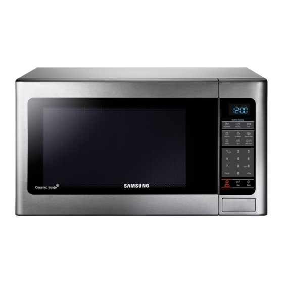 Samsung MG34F602MAT Grill Microwave Oven Manuals