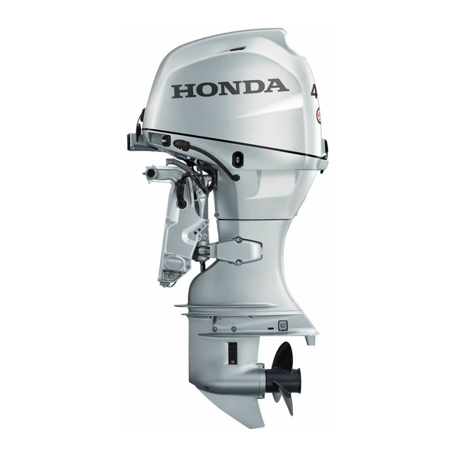 Honda BF50 Series Manuals