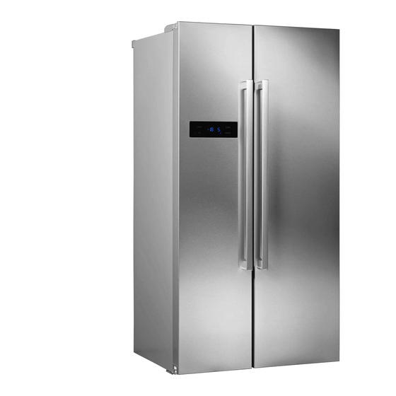 User Manuals: Hanseatic HSBS17990FI Refrigerator