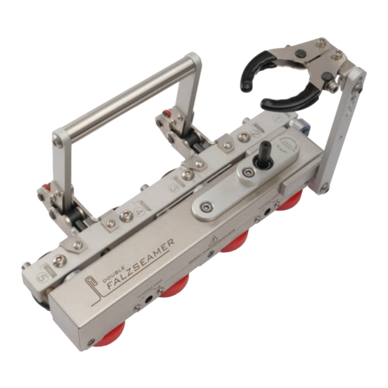Buschmann tools DOUBLE FALZ SEAMER Quick Start Quide