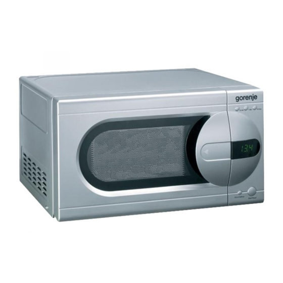 Gorenje CMO 200 DW Instruction Manuals