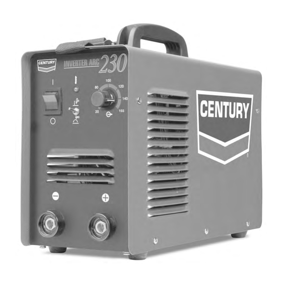 Century INVERTER ARC IM10008 Operator's Manual