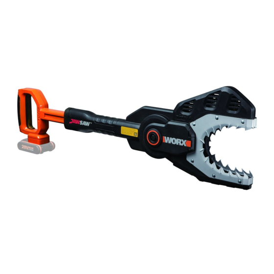 Worx Jaw Saw WG329E Manuals