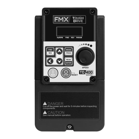 FMX TD 400 Series Frequency Drive Manuals