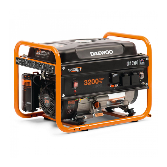 Daewoo GDA 3500 Manual