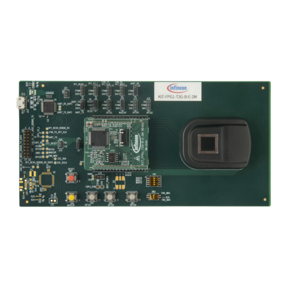Infineon KIT-FPG1-T2G-B-E-2M Manuals