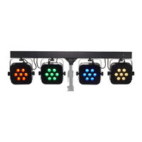 thomann STAIRVILLE Stage Quad LED Bundle RGB WW User Manual