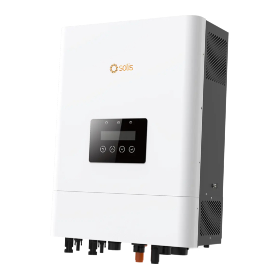 SOLIS S6-EO1P5K-48 Instruction Manual