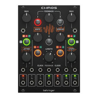 Behringer CHAOS Quick Start Manual