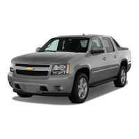 CHEVROLET AVALANCHE - 2011 Owner's Manual