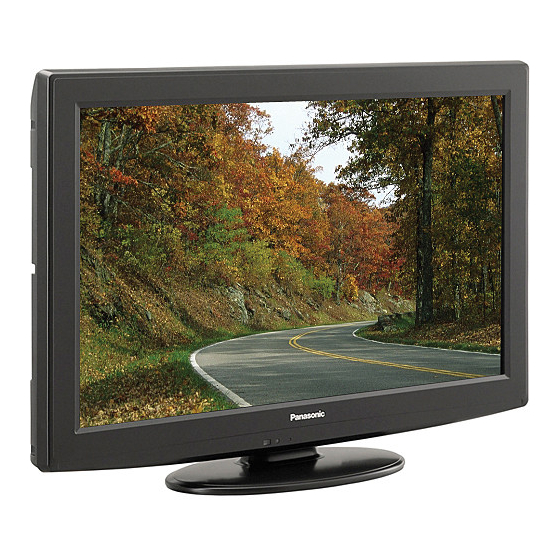 Panasonic TH-42LRU30 Owner's Manual