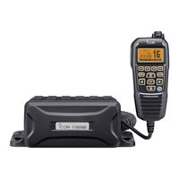 ICOM IC-M400BB Instruction Manual