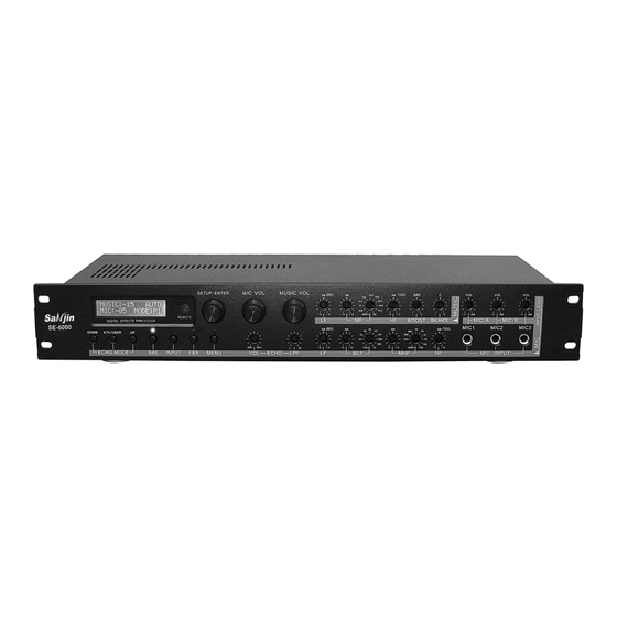 Sanjin SE-6000 User Manual