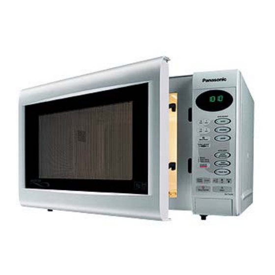 Panasonic Microwave Ovens with Inverters Manuals