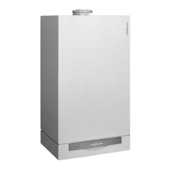 Viessmann VITODENS 300 Installation Instructions Manual