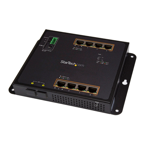 StarTech.com IES101GP2SFW Manuals