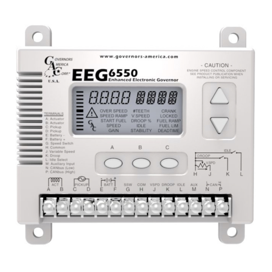 GAC EEG6550 Series Manuals