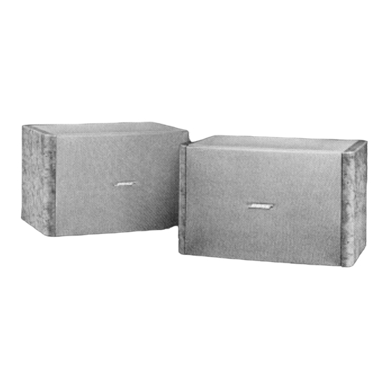 Bose 171 Owner's Manual