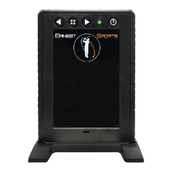 User Manuals: Ernest Sports TOUR PLUS Launch Monitor