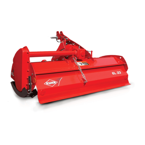 KUHN EL23 Operator's Manual