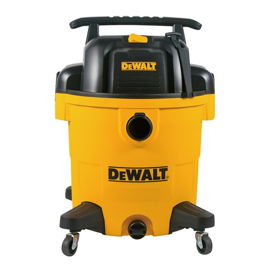 DeWalt DXV45P Manual