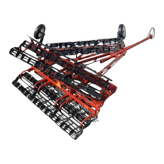 Unverferth CROSS-FOLD ROLLING HARROW 1245 Manual