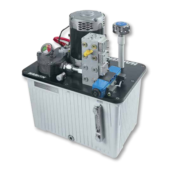 Harken HYDRO POWER UNIT 1 Installation And Operation Manual