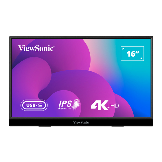 ViewSonic VX1655 User Manual