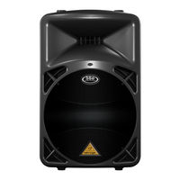 Behringer EUROLIVE B312D Quick Start Manual