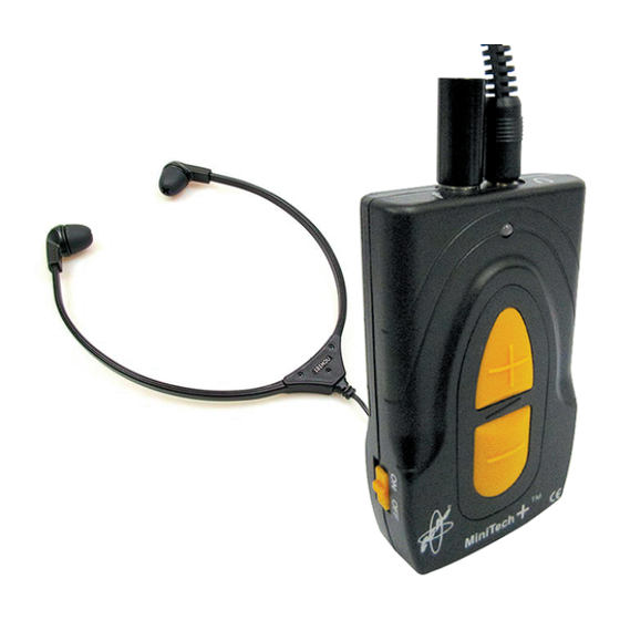 Echo MiniTech T Owner's Manual