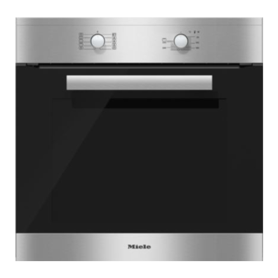 Miele TX3587 Operating And Installation Instructions