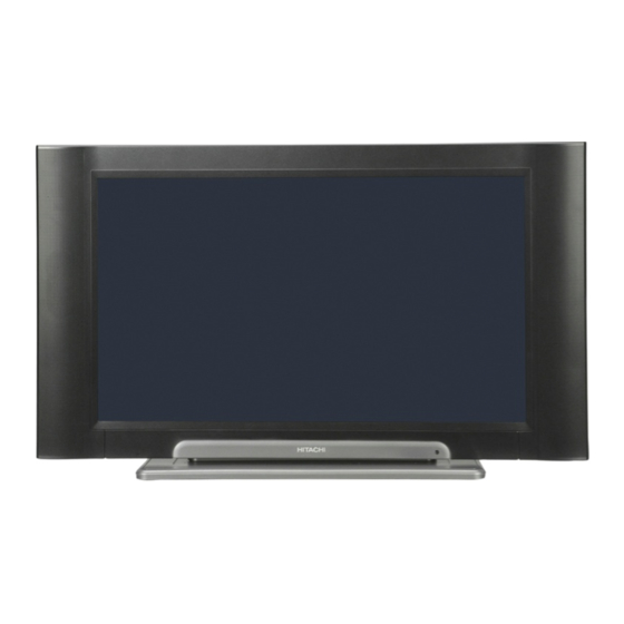 Hitachi 32LD6600 Instructions For Use Manual