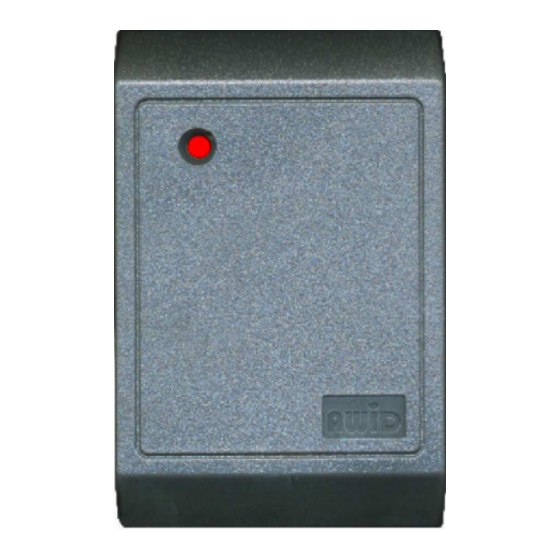 AWID SENTINEL-PROX SC-2300 Installation & Operation Manual