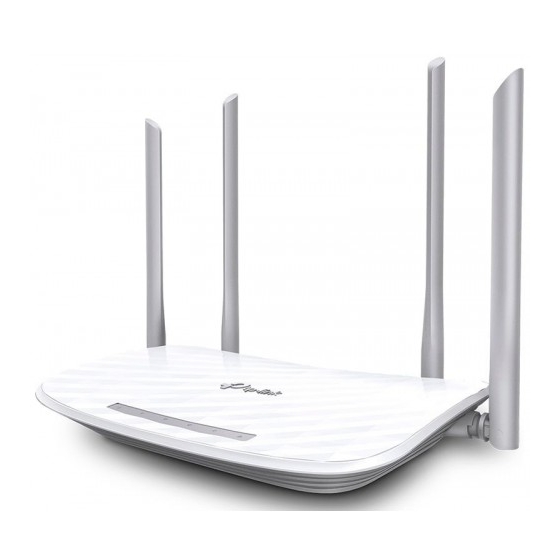 TP-Link Archer C50 Quick Installation Manual