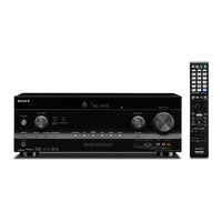 Sony STR-DN1030 Reference Manual