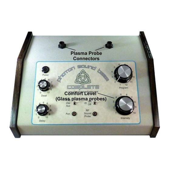 PHOTON SOUND BEAM Complete Operating Manual