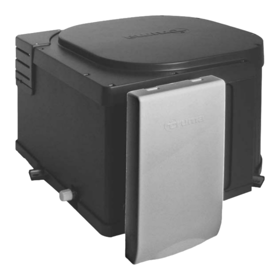 Truma Ultrastore Rapid GE Operating Instructions & Installation Instructions