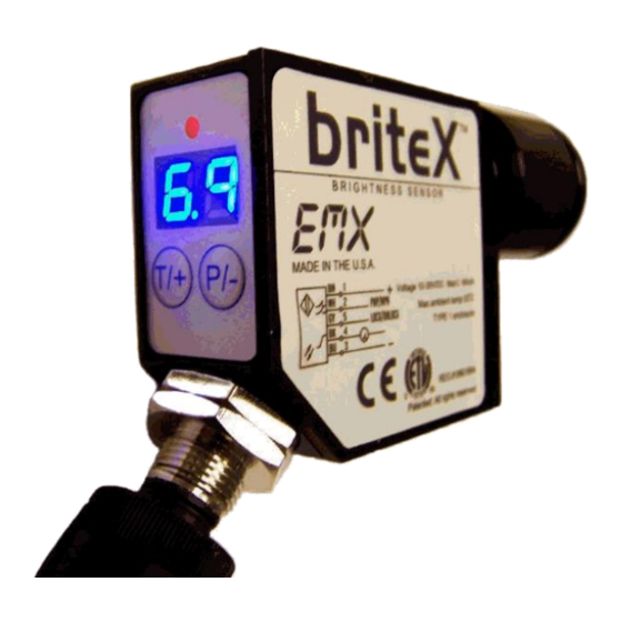 EMX Industries Brite-X 100 Manuals
