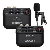 Zoom F2-BT Operation Manual