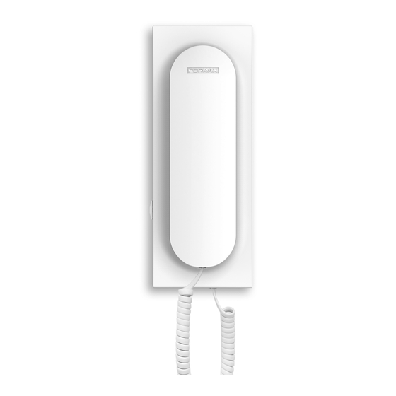 Fermax VEO DUOX PLUS Quick Start Manual