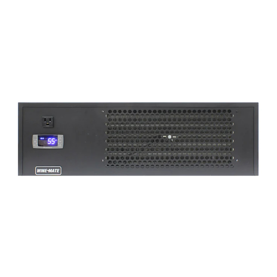 Vinotemp WINE-MATE WM-2500LOWP Installation, Use & Care Manual