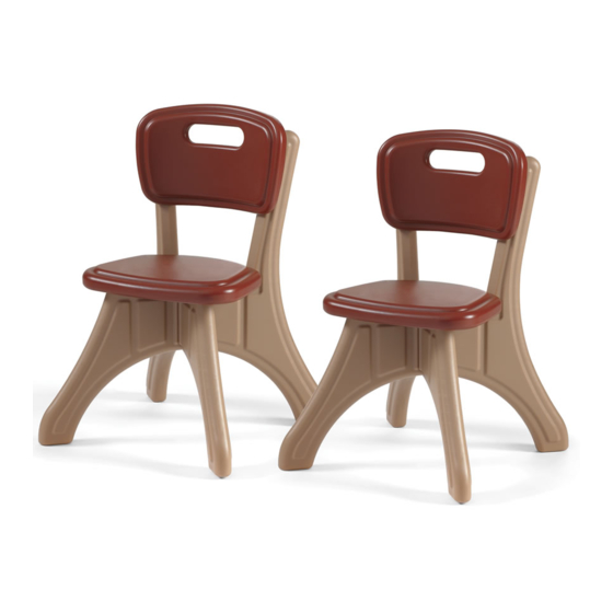 Step2 New Traditions Chairs 896702 Quick Start Manual