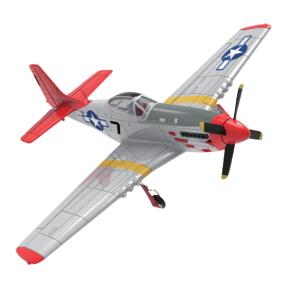 EXHOBBY Volantex RC 768-1 Mustang P-51D User Manual