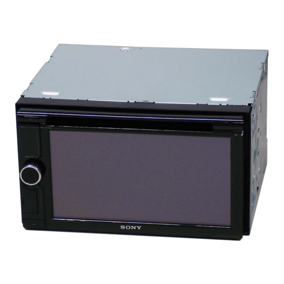 Sony XAV-612BT Service Manual