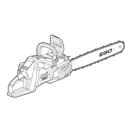 EGO COMMERCIAL CSX5000 Operator's Manual
