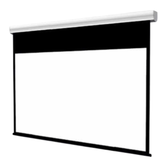 SCREENLINE LODO INCEILING Series Instructions Manual
