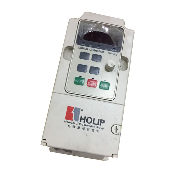 Holip HLP-NV Series Instruction