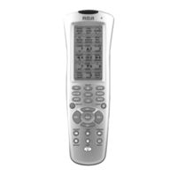 RCA RCU900 - LCD Touch Screen Learning Universal Remote Control User Manual