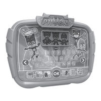 VTech PJ Masks Time to Be a Hero Learning Tablet Parents' Manual