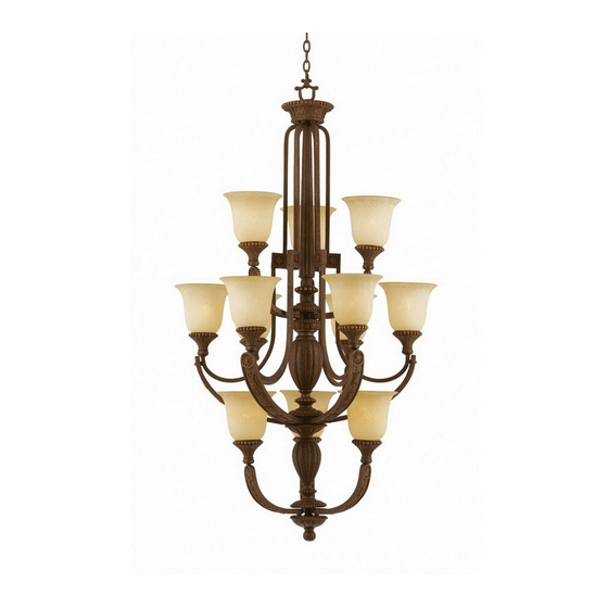 Triarch Indoor Lighting 31126 Assembly Instructions